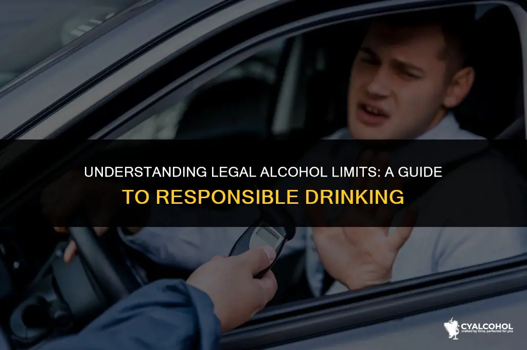 what does legal alcohol limit mean