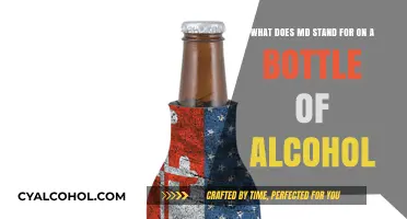 The Meaning of MD on Alcohol Bottles