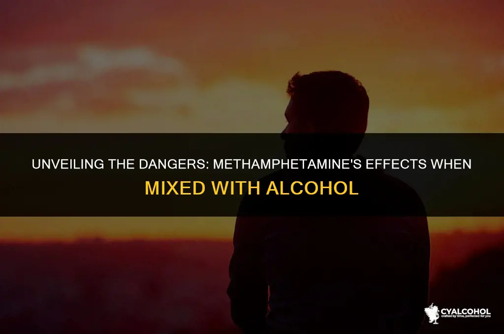 what does meth do in alcohol