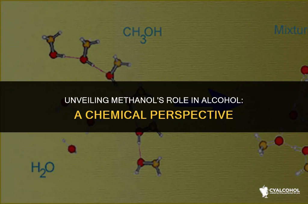 what does methanol do to alcohol