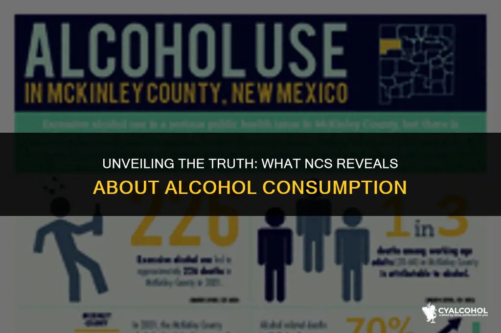 what does ncs say about alcohol