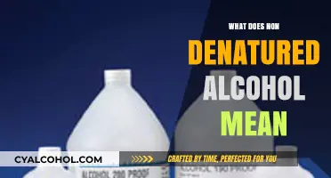 Understanding Non-Denatured Alcohol: Uses, Benefits, and Safety Tips