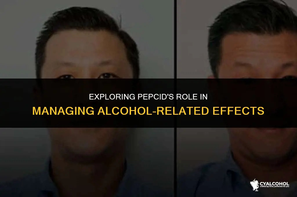 what does pepcid do for alcohol