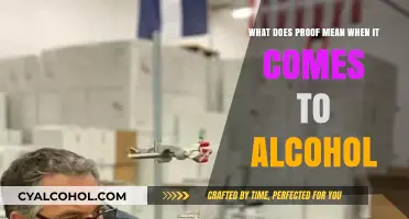 Alcohol Proof: What Does It Mean?