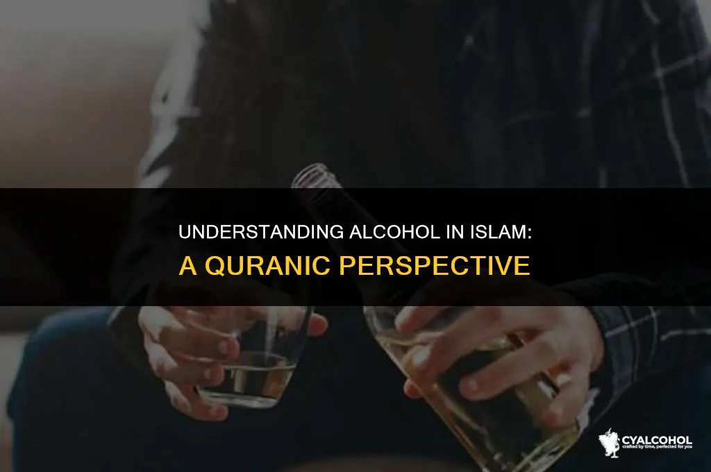 what does quran says about alcohol