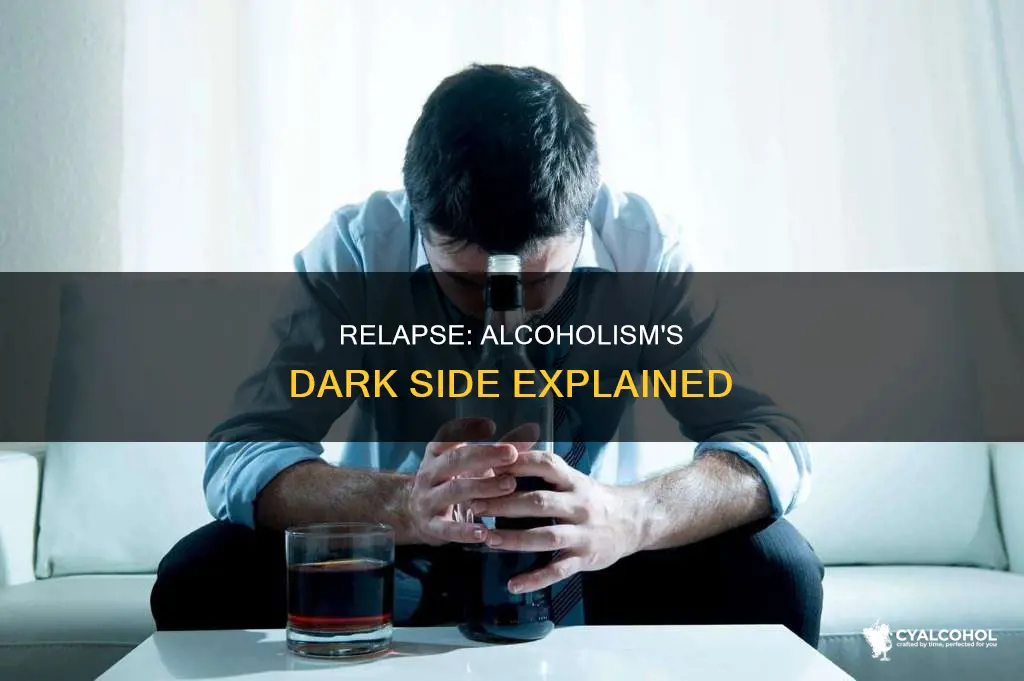 what does relapse mean when referring to an alcoholic