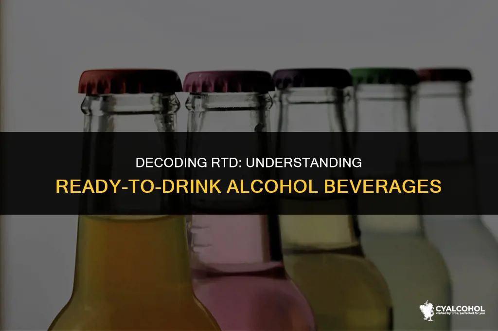 what does rtd mean in alcohol