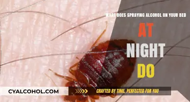 Spraying Alcohol on Your Bed: A Good Night's Sleep?