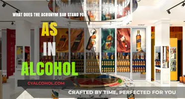 The 'BAR' in Alcohol: What Does it Mean?