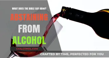 Abstaining from Alcohol: Biblical Guidance and Wisdom