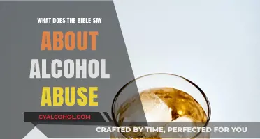Biblical Insights on Alcohol Abuse: Guidance and Warnings from Scripture
