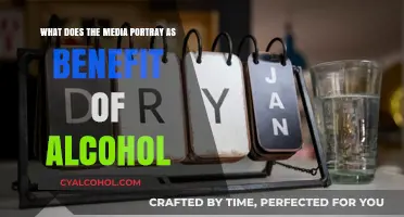 Alcohol's False Media-Portrayed Benefits