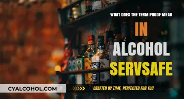Understanding Alcohol 'Proof' and Safe Service
