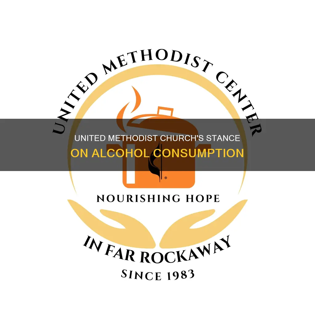 what does the united methodist church belive about dringing alcohol