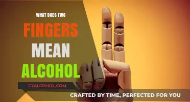 Decoding the Gesture: What Does "Two Fingers" Mean in Alcohol Culture?