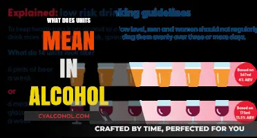 Decoding Alcohol Measurements: What Do Units Really Mean?