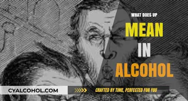 Decoding the Slang: What 'Up' Really Means in Alcohol Culture