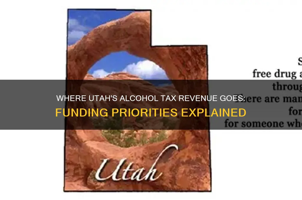 what does utahs tax on alcohol go to