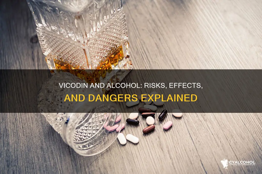 what does vicodin and alcohol do to you