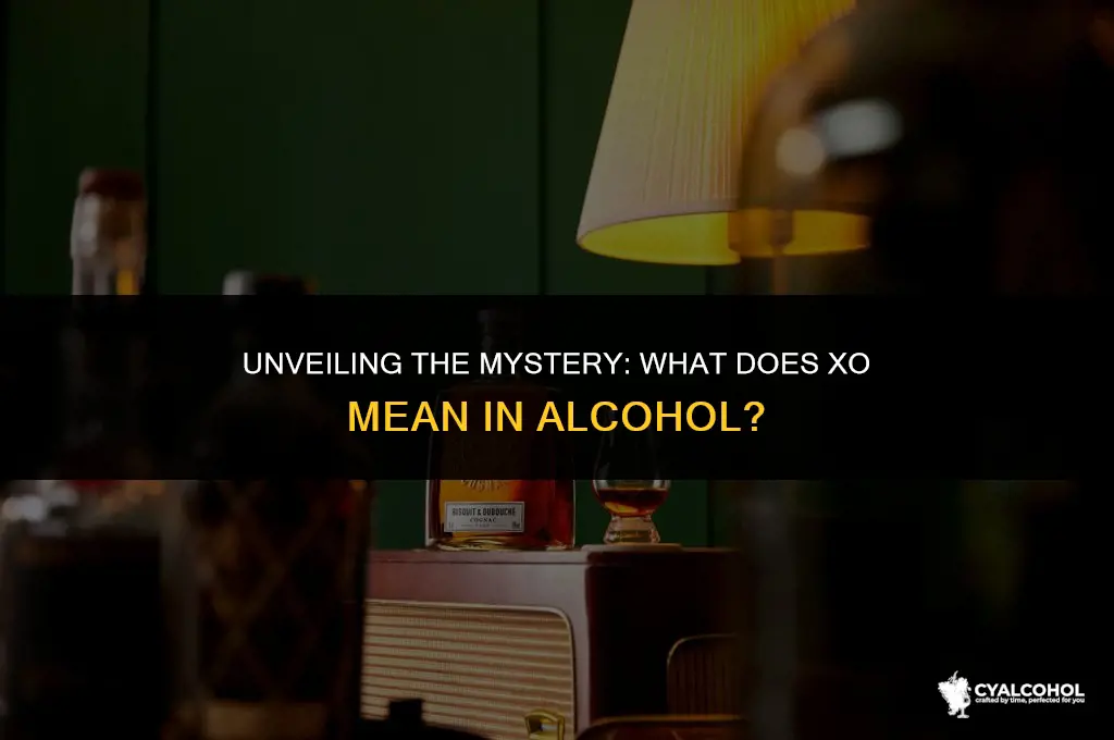 what does xo mean in alcohol