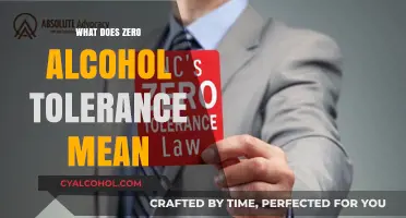 Understanding Zero Alcohol Tolerance: A Comprehensive Guide