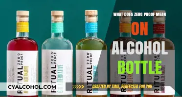 Understanding Zero Proof: What It Means on Alcohol Bottles