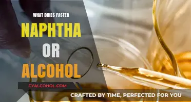 Comparing Solvent Evaporation Rates: Naphtha vs. Alcohol