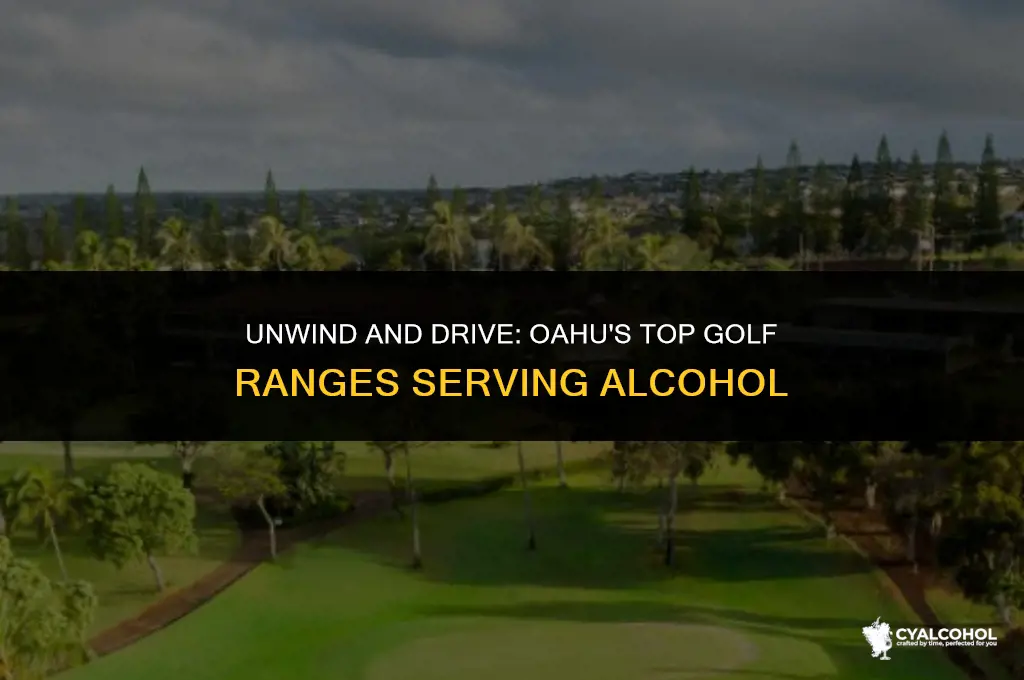 what driving range allows alcohol oahu