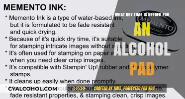 Alcohol Pad Dry Time: How Long to Wait?