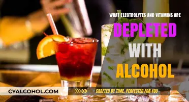 Alcohol's Impact: Key Electrolytes and Vitamins Depleted by Drinking