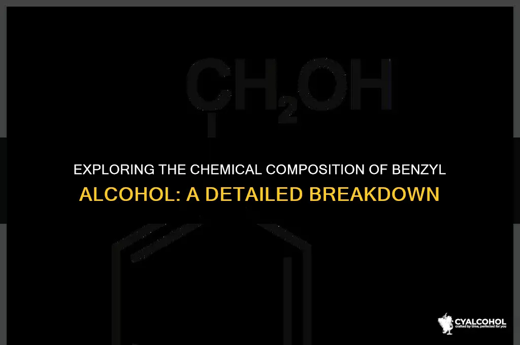 what elements are in benzyl alcohol