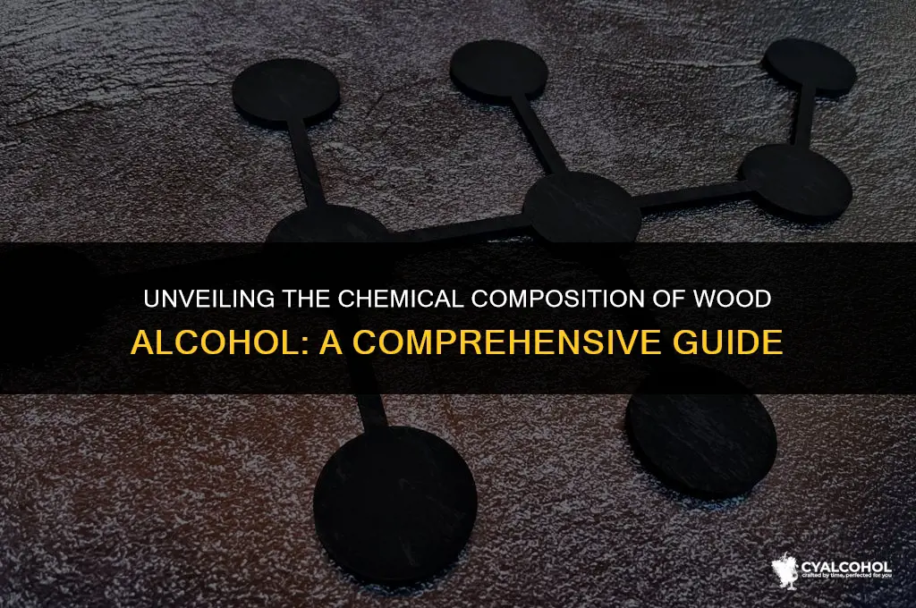 what elements are in wood alcohol