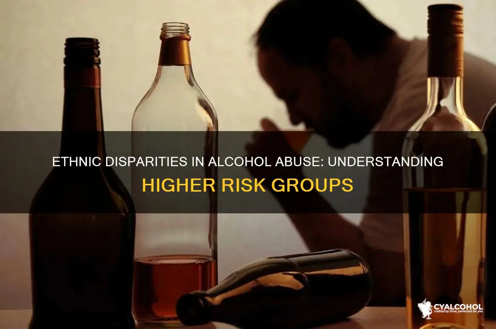 what ethnicity more at risk for alcohol abuse
