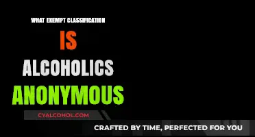 Understanding Alcoholics Anonymous: A Guide to Its Exempt Classification