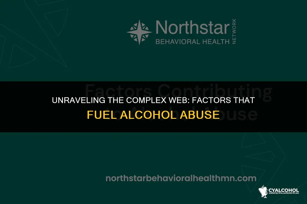 what factors contribute to alcohol abuse