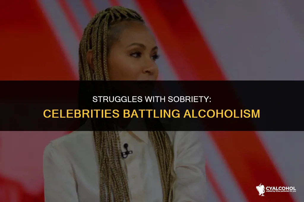 what famous people suffer from alcoholism
