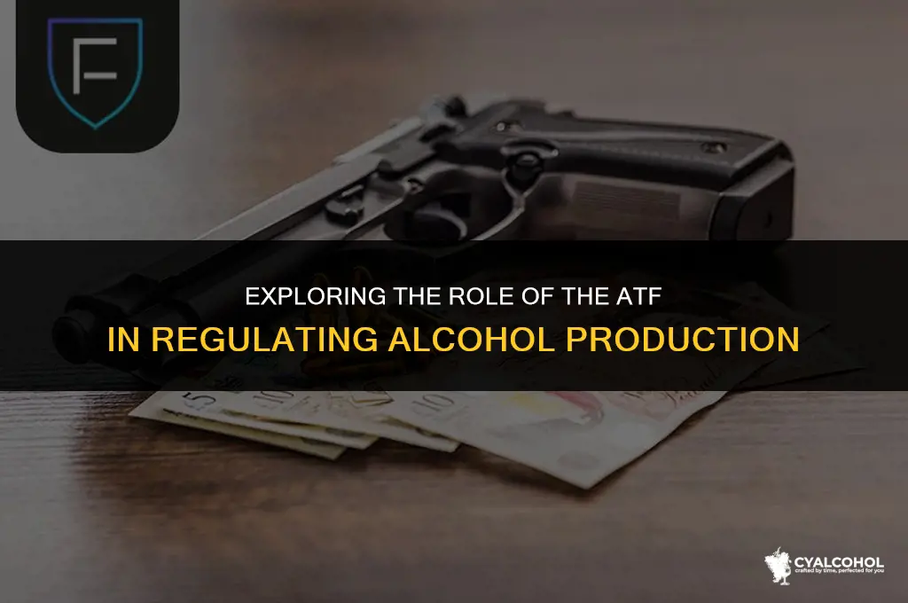 what federal agency regulates alcohol production