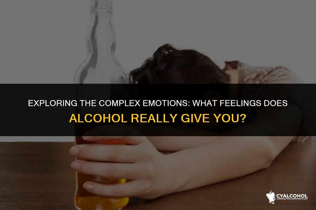 what feeling does alcohol give you