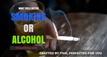 Exploring the Sensations: Smoking vs. Alcohol - Which Feels Better?