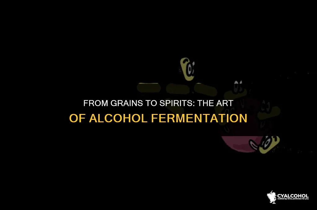 what ferments and turns into alcohol