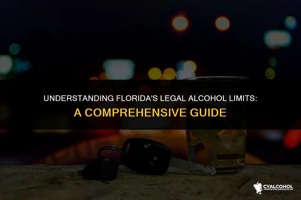what florida highest legal alcohol limit
