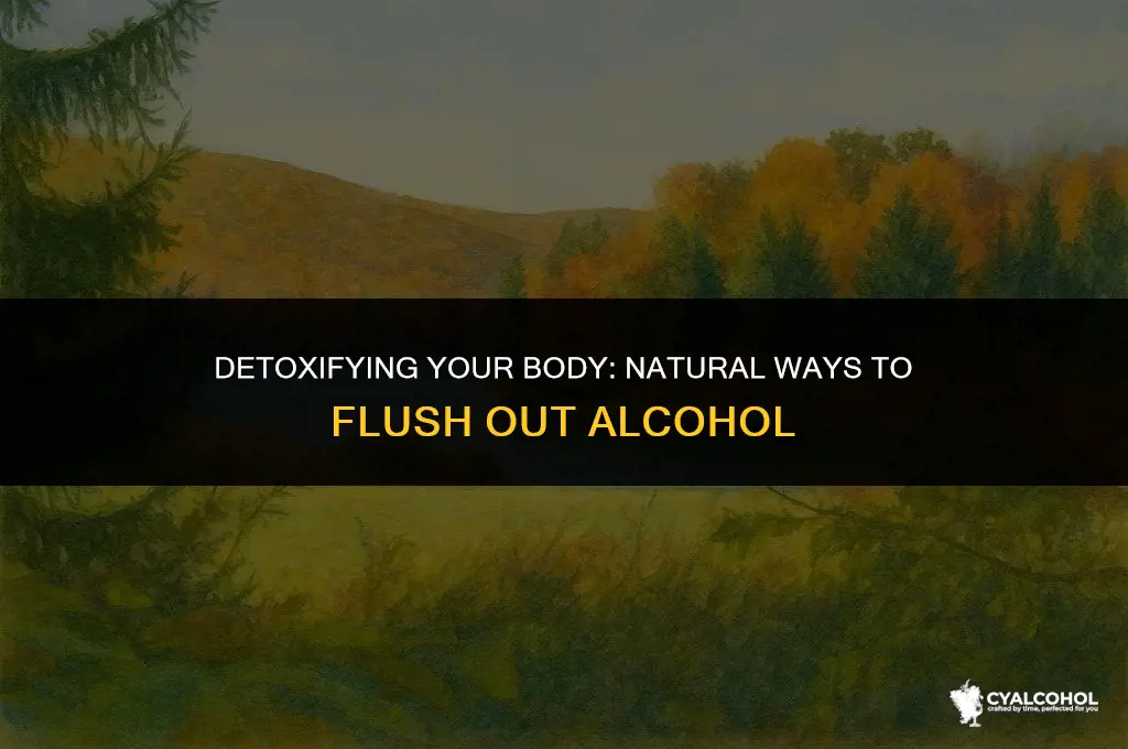 what flushes alcohol out your system