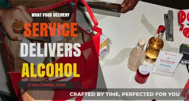 Savor the Convenience: Food Delivery Services That Deliver Alcohol