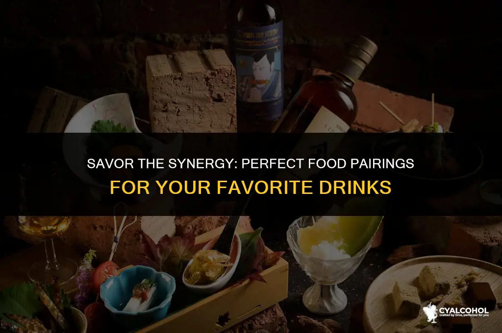 what food goes well with alcohol