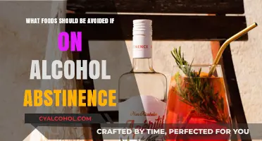 Alcohol Abstinence: Foods to Avoid for Sobriety