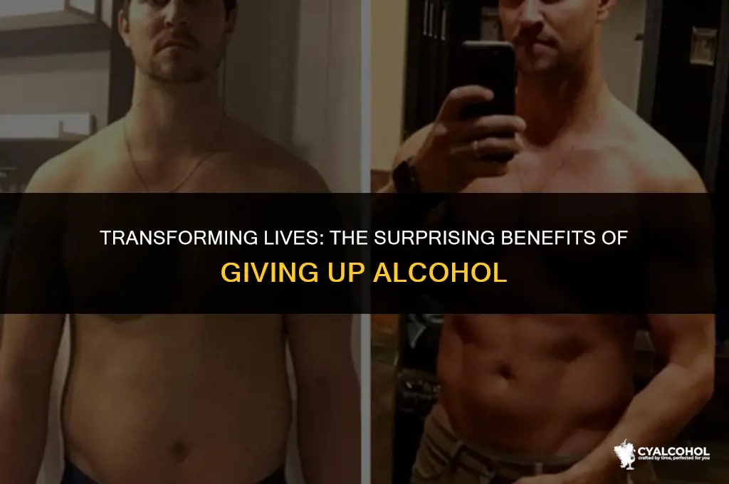 what giving up alcohol does bbc