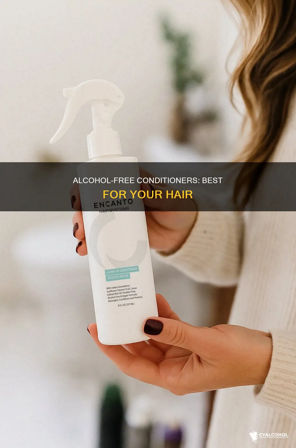 what hair conditioner does not have alcohol in it