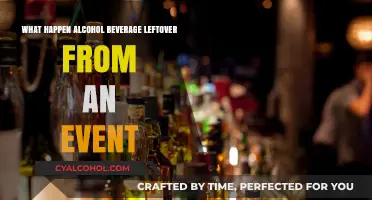 What Happens to Leftover Alcohol from Events: Tips and Solutions