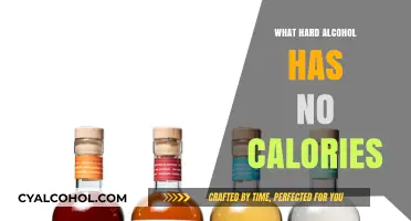 Zero-Calorie Spirits: Unveiling the Best Hard Alcohols for a Guilt-Free Sip