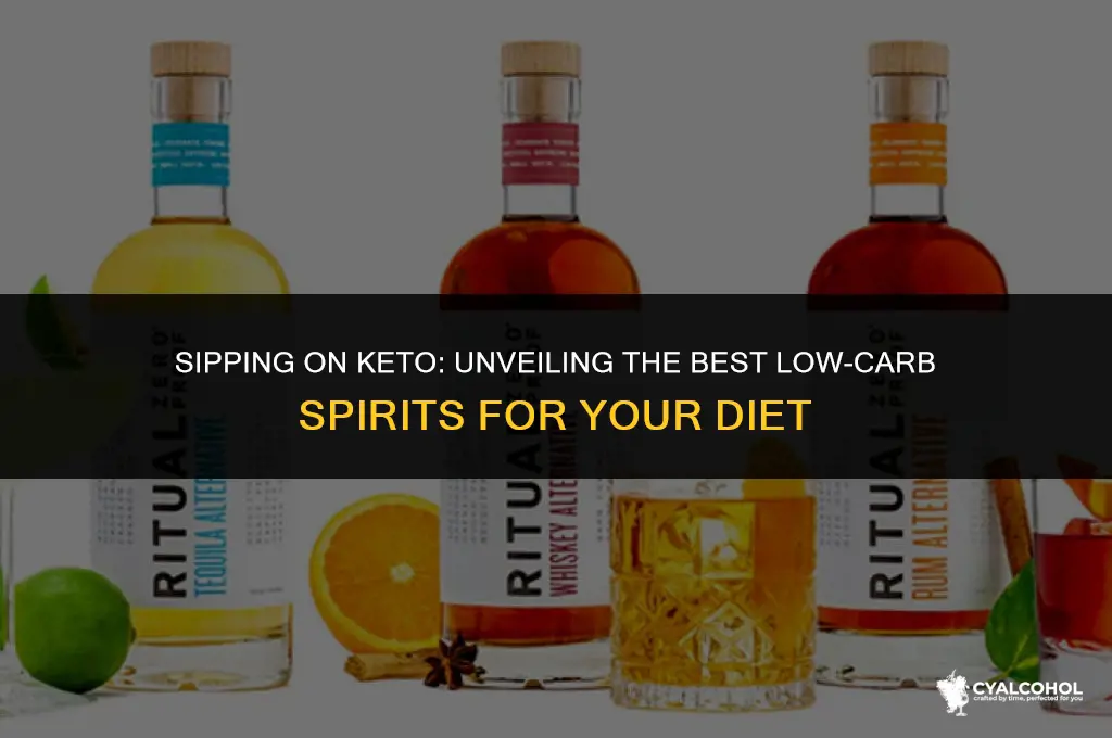 what hard alcohol is keto friendly